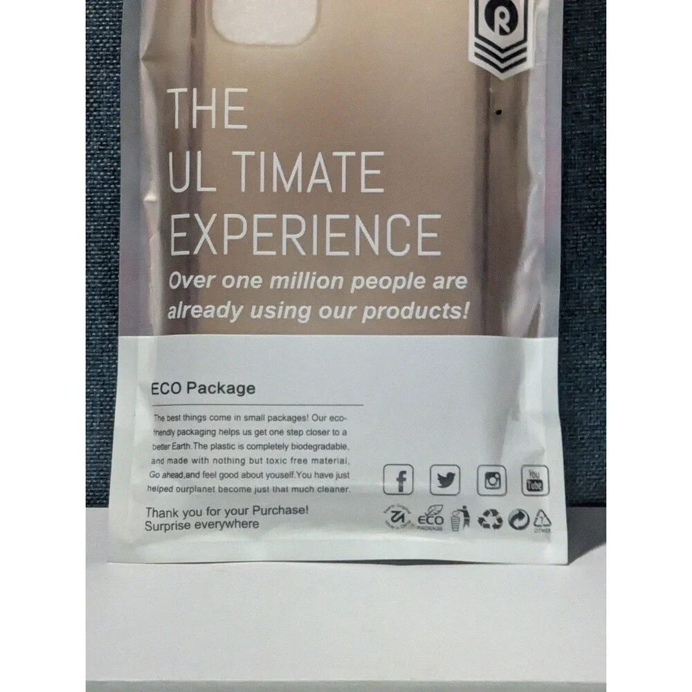 ORIbox iPhone 11 Case 6.1 Translucent Brown Shockproof Rugged Polycarbonate New